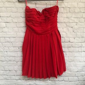 RACHEL Rachel Roy Red Strapless Dress